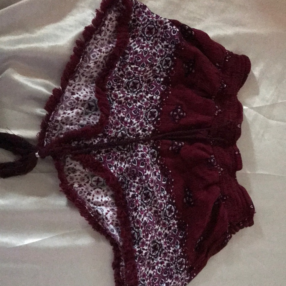 Fabric shorts